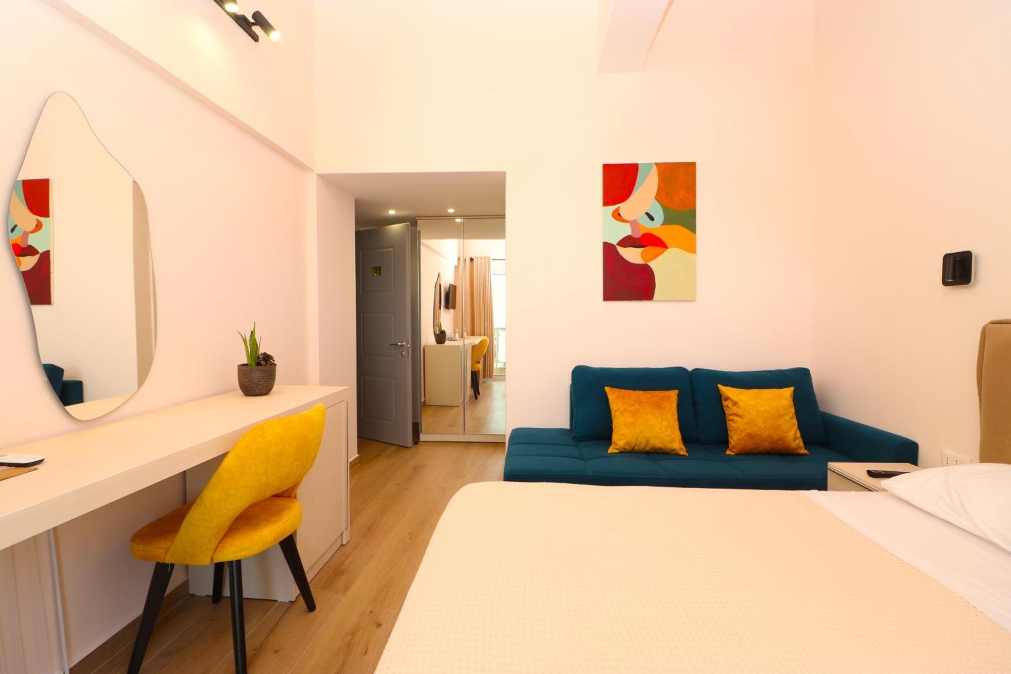 Fegi Rooms Himare Bagian luar foto